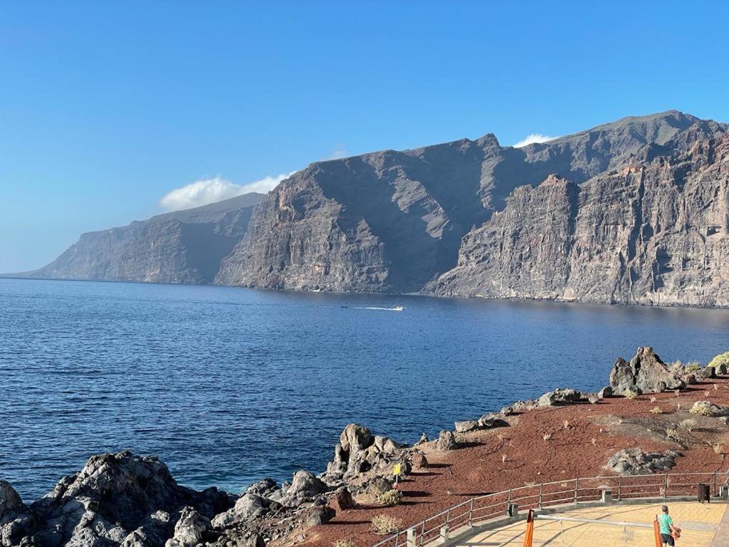 Los Gigantes Amazing Sea View Wifi Pool Parking Acantilado de los Gigantes Luaran gambar