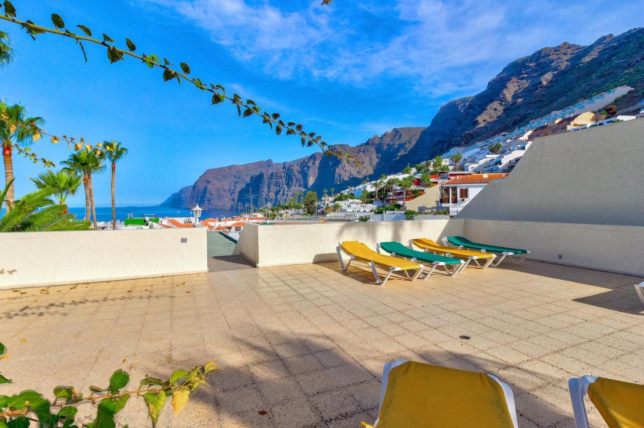 Los Gigantes Amazing Sea View Wifi Pool Parking Acantilado de los Gigantes Luaran gambar